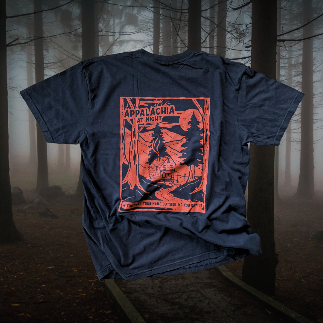 Appalachia at night // T-shirt