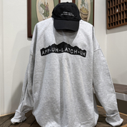 App uh latch uh // classic crewneck