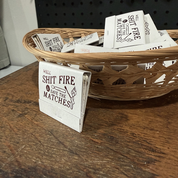 Shit Fire Match Book