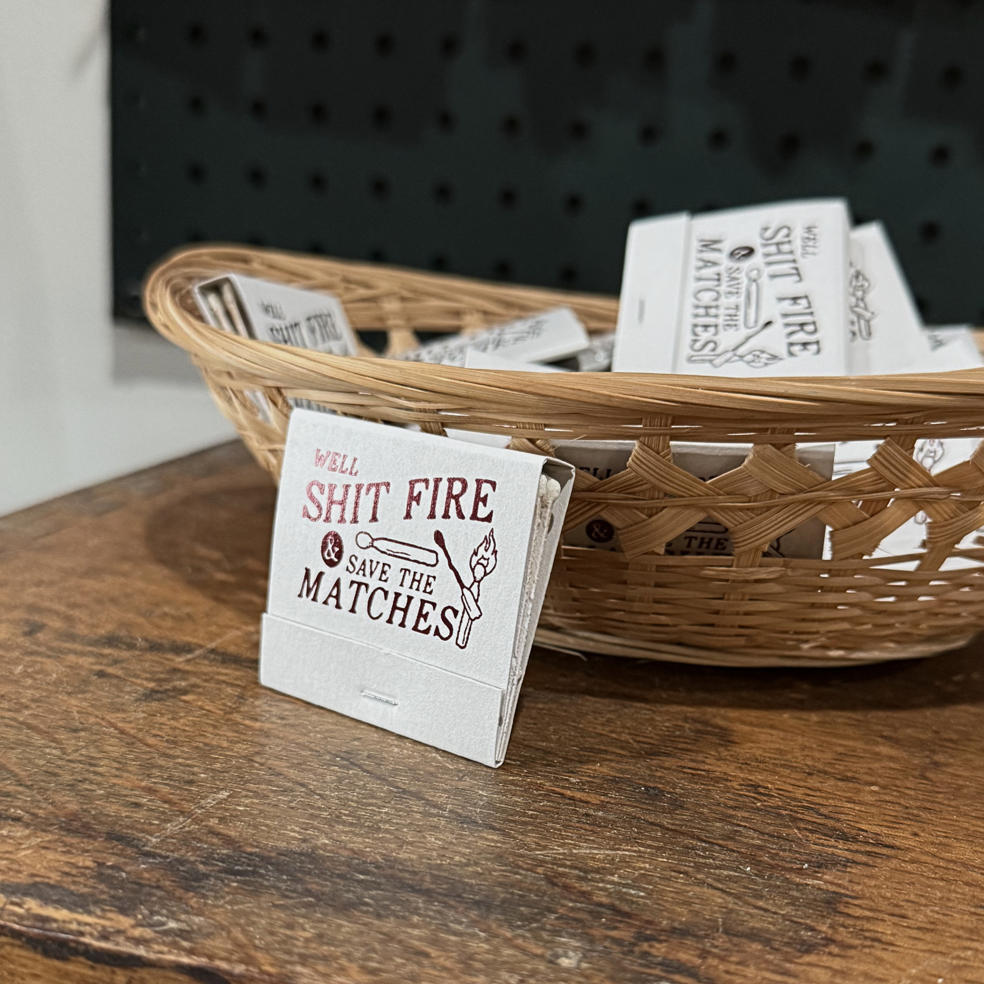 Shit Fire Match Book