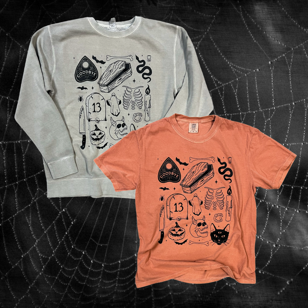 Spooky 13 // t-shirt & crewneck