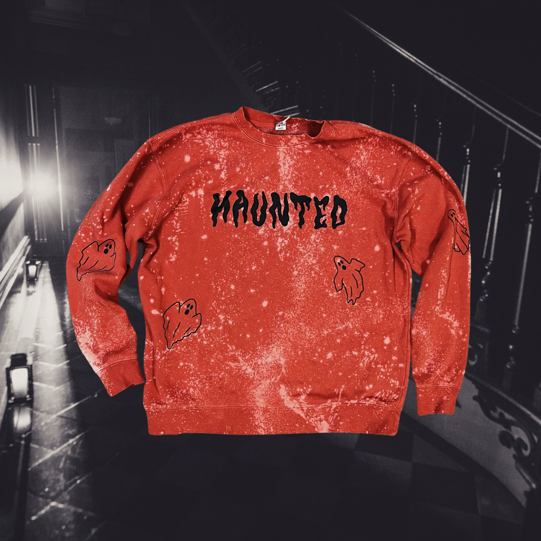 Haunted // heritage crewneck sweatshirt