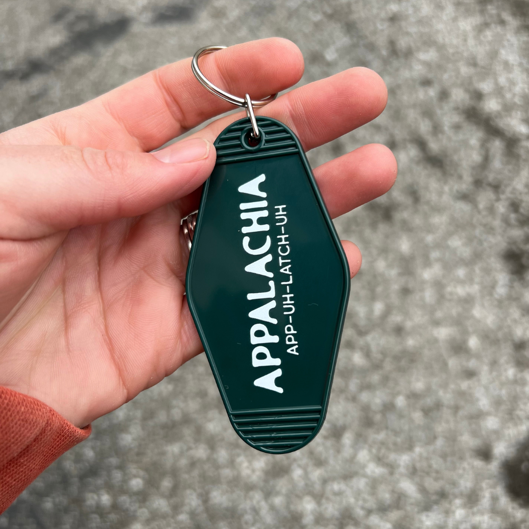 Appalachia // motel keychain