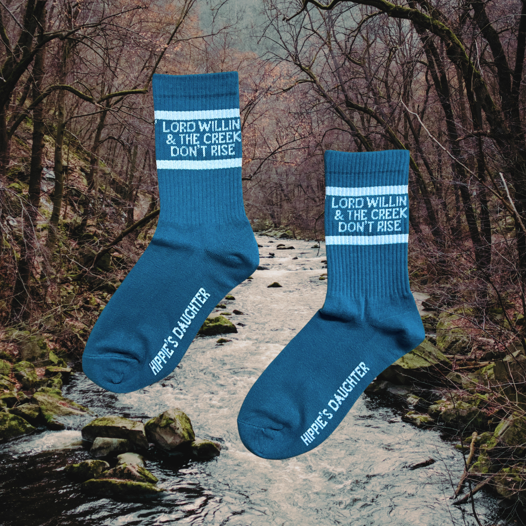 Creek don't rise // sock