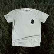 Raise Hell & Hugh Trees // pocket t-shirt