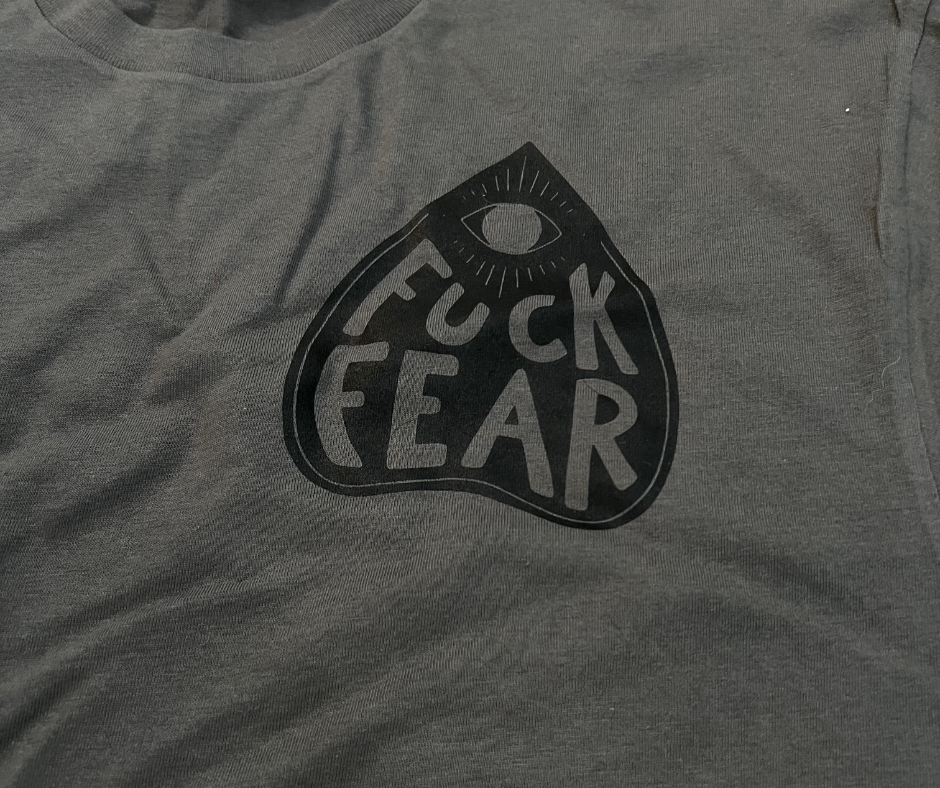 Fuck Fear crop top