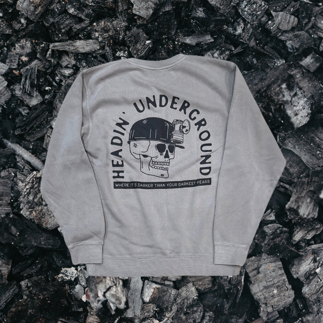 Underground coal // heritage crewneck