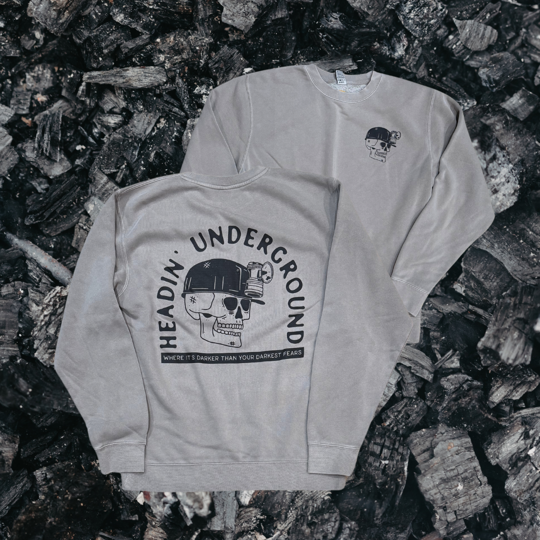 Underground coal // heritage crewneck