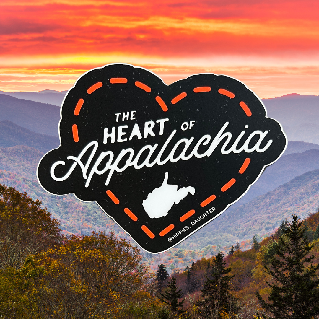 Heart of Appalachia // sticker