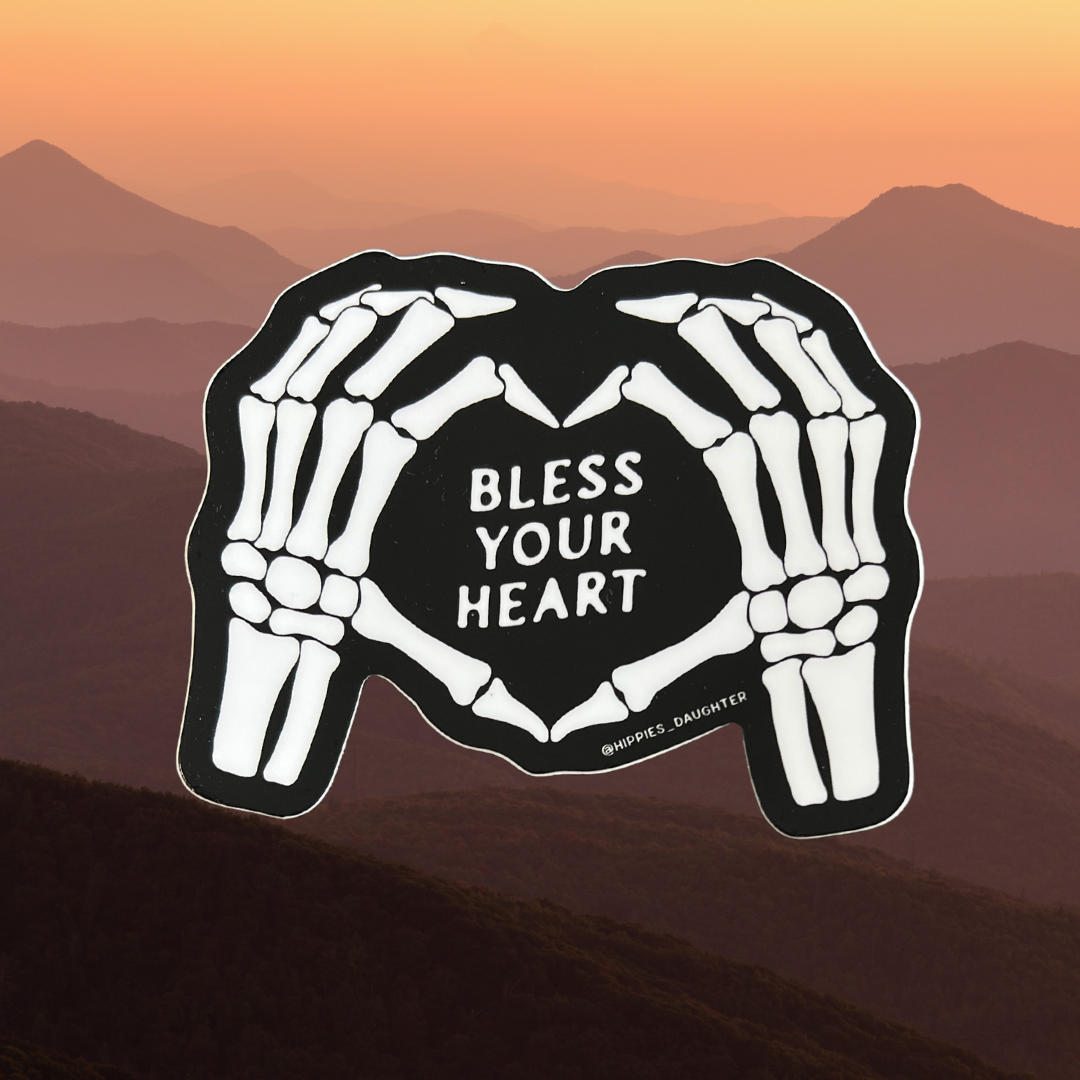 Bless your heart // sticker