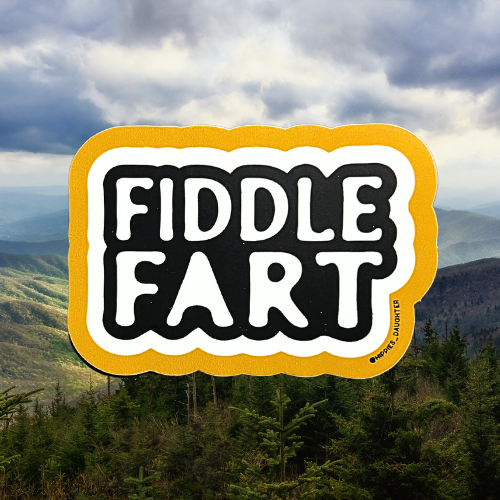 Fiddle Fart // sticker