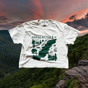 Appalachia Illustration // Boxy Crop T-shirt