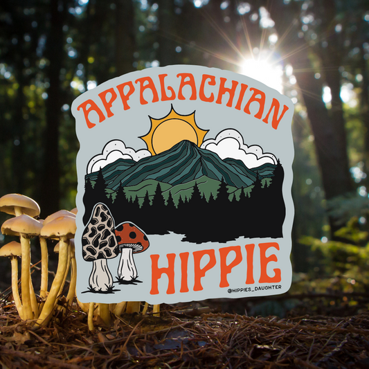 Appalachian Hippie // sticker