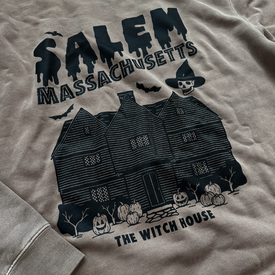 Salem Witch House // heritage crewneck