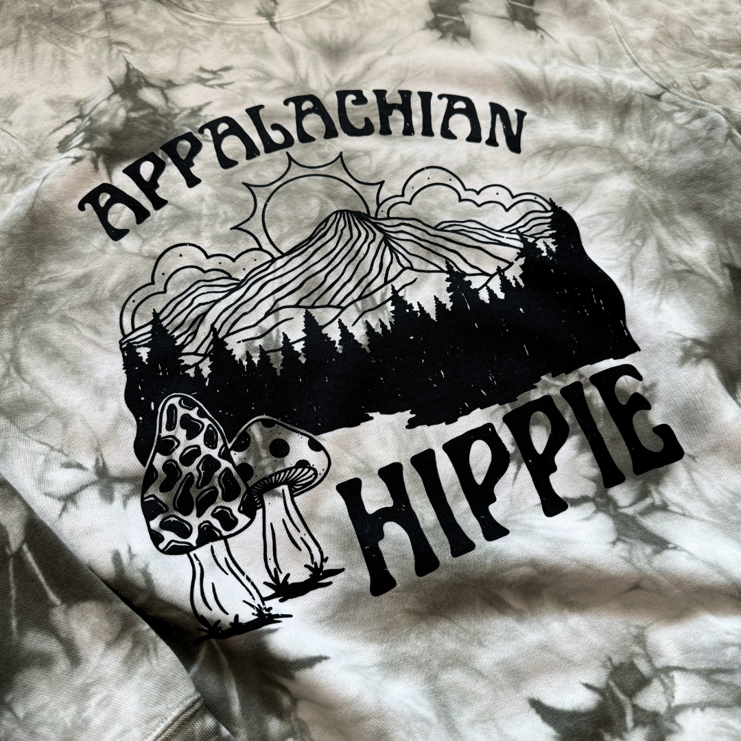 Appalachian Hippie // heritage crewneck