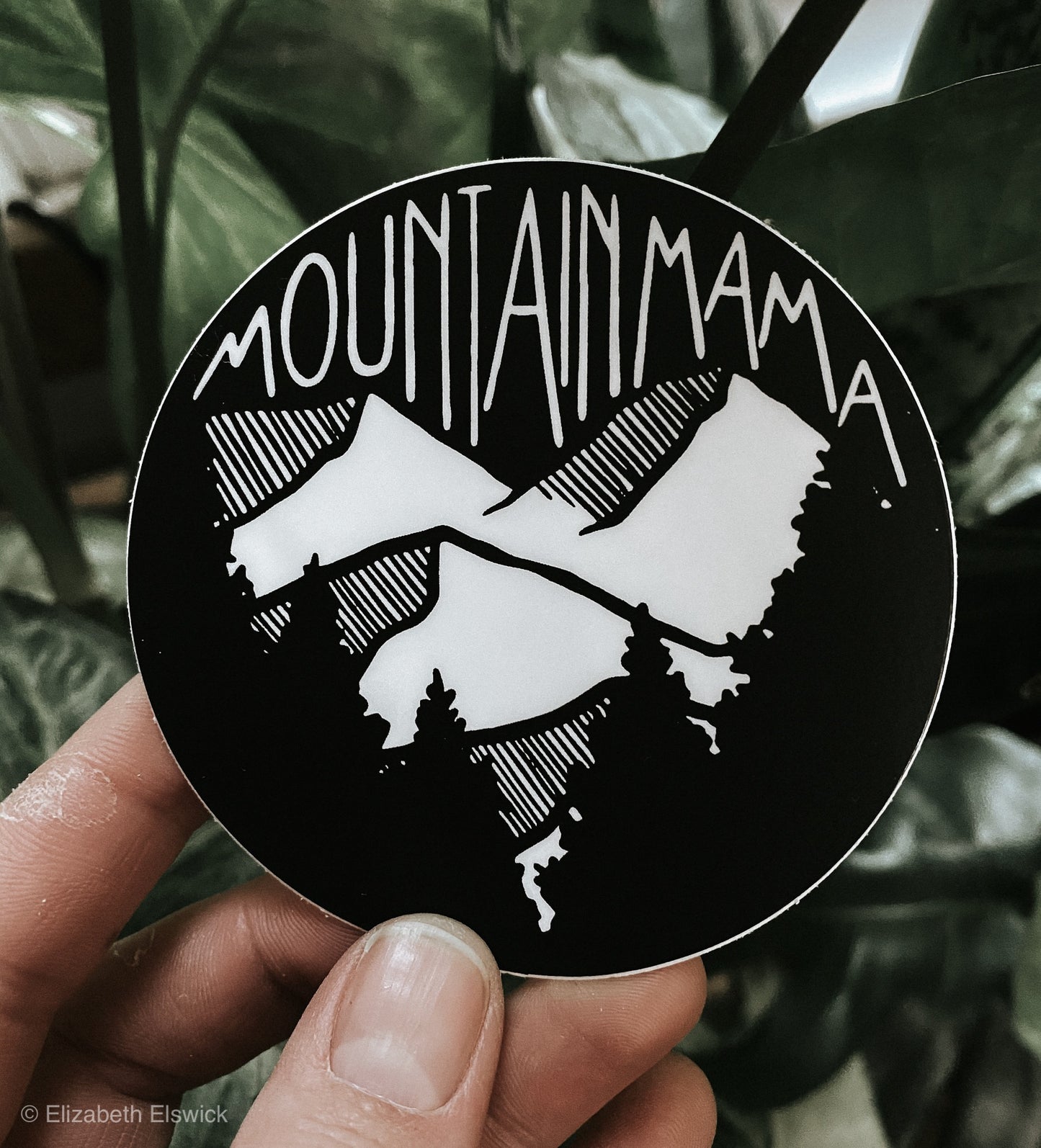 mountain mama // sticker