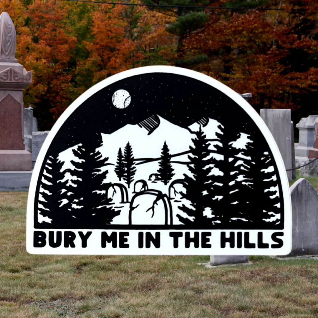 Bury me // sticker
