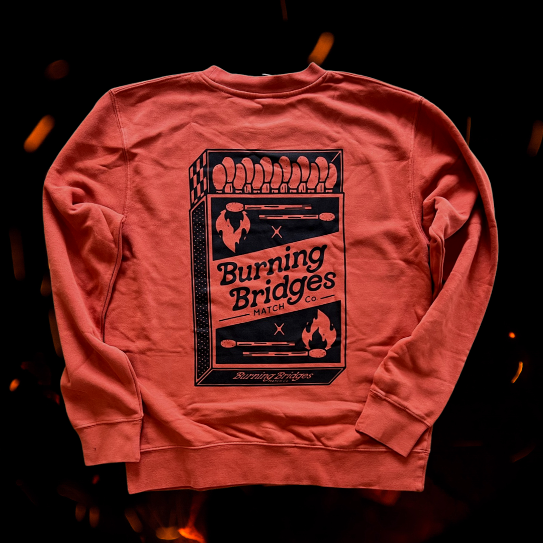 Burning Bridges // heritage crewneck sweatshirt
