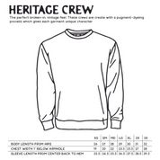 Burning Bridges // heritage crewneck sweatshirt