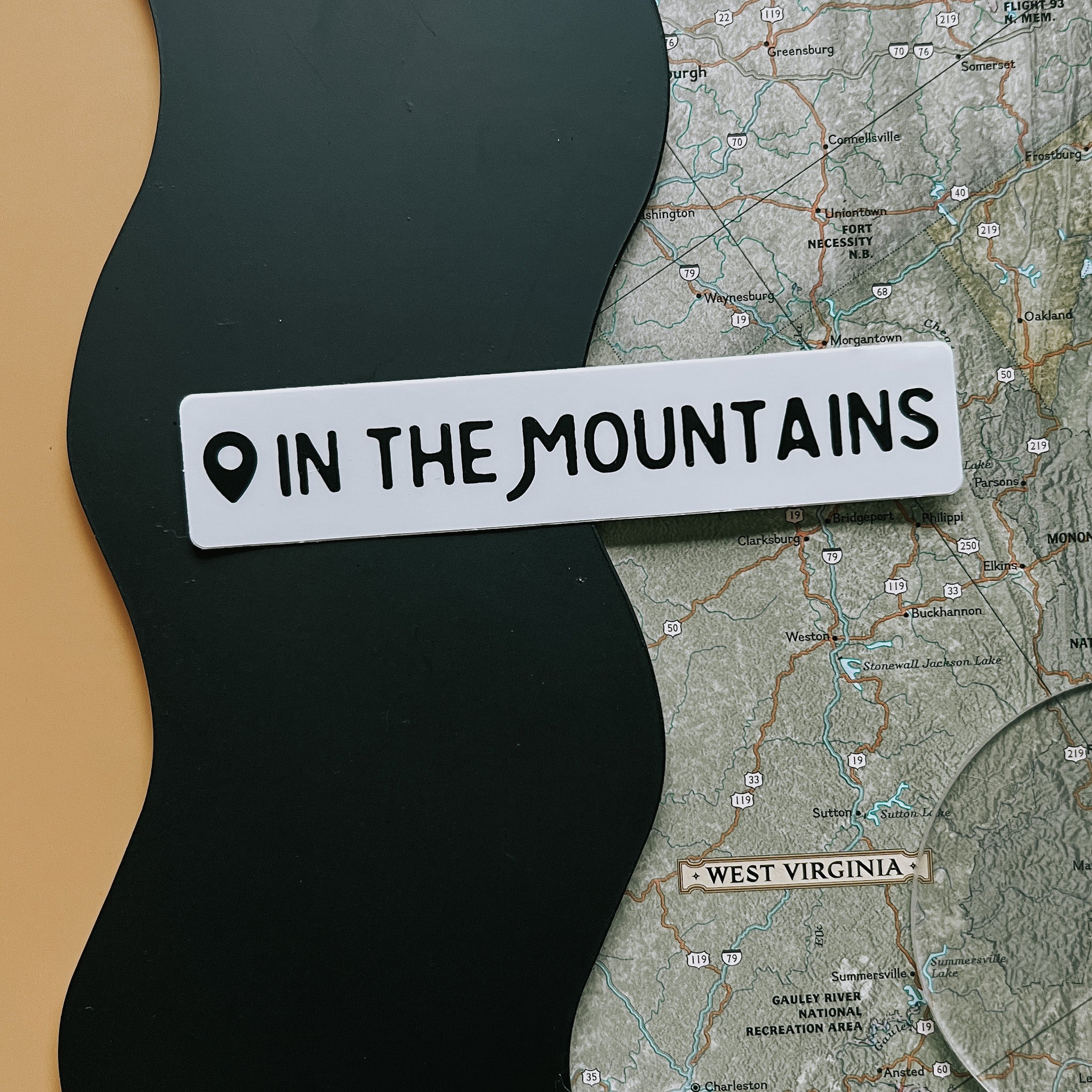 outdoor locations // sticker
