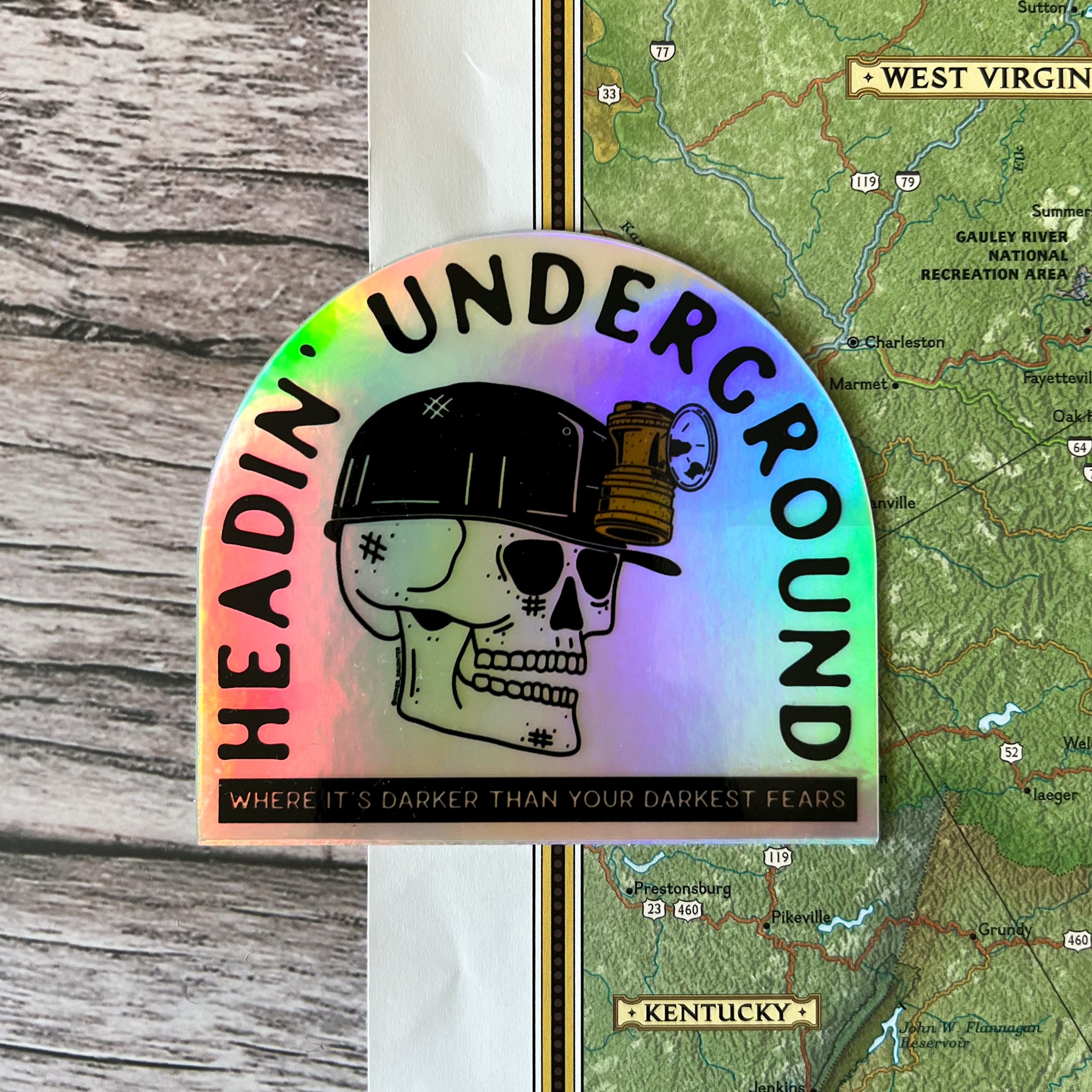 Headin’ Underground // sticker
