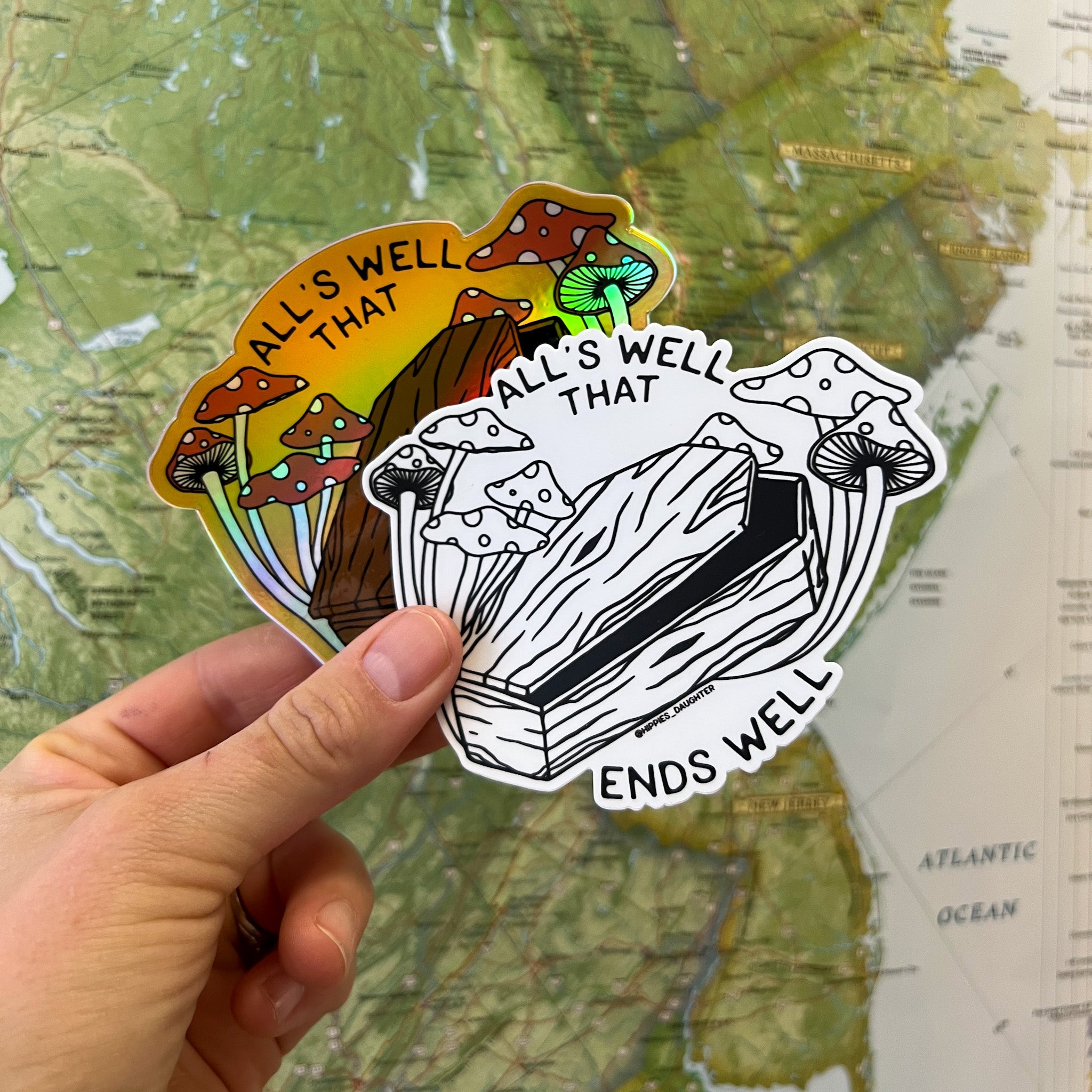 All’s well // sticker