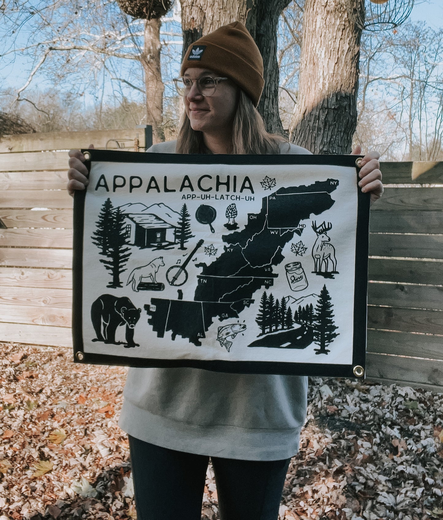 Appalachia // Camp flag