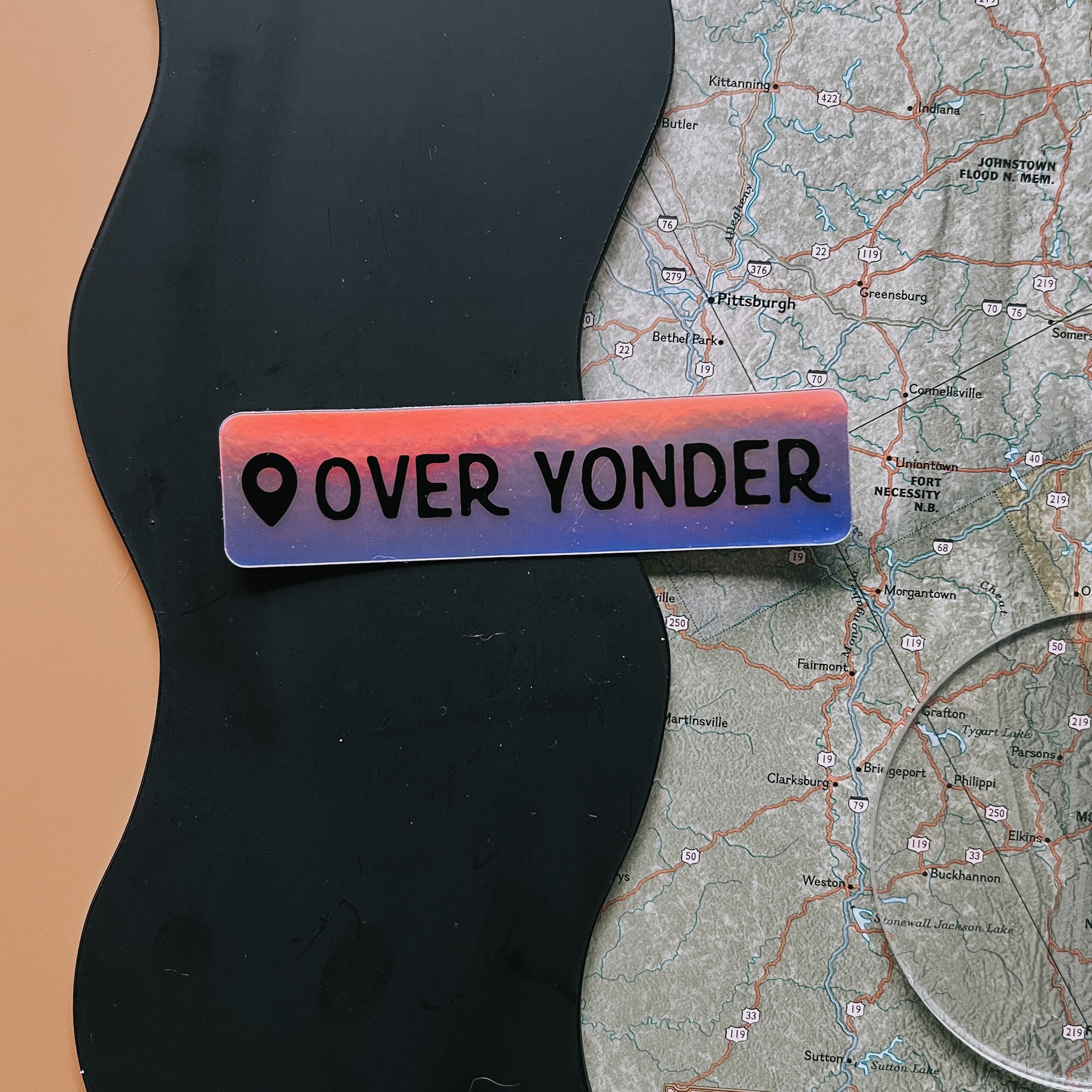 outdoor locations // sticker