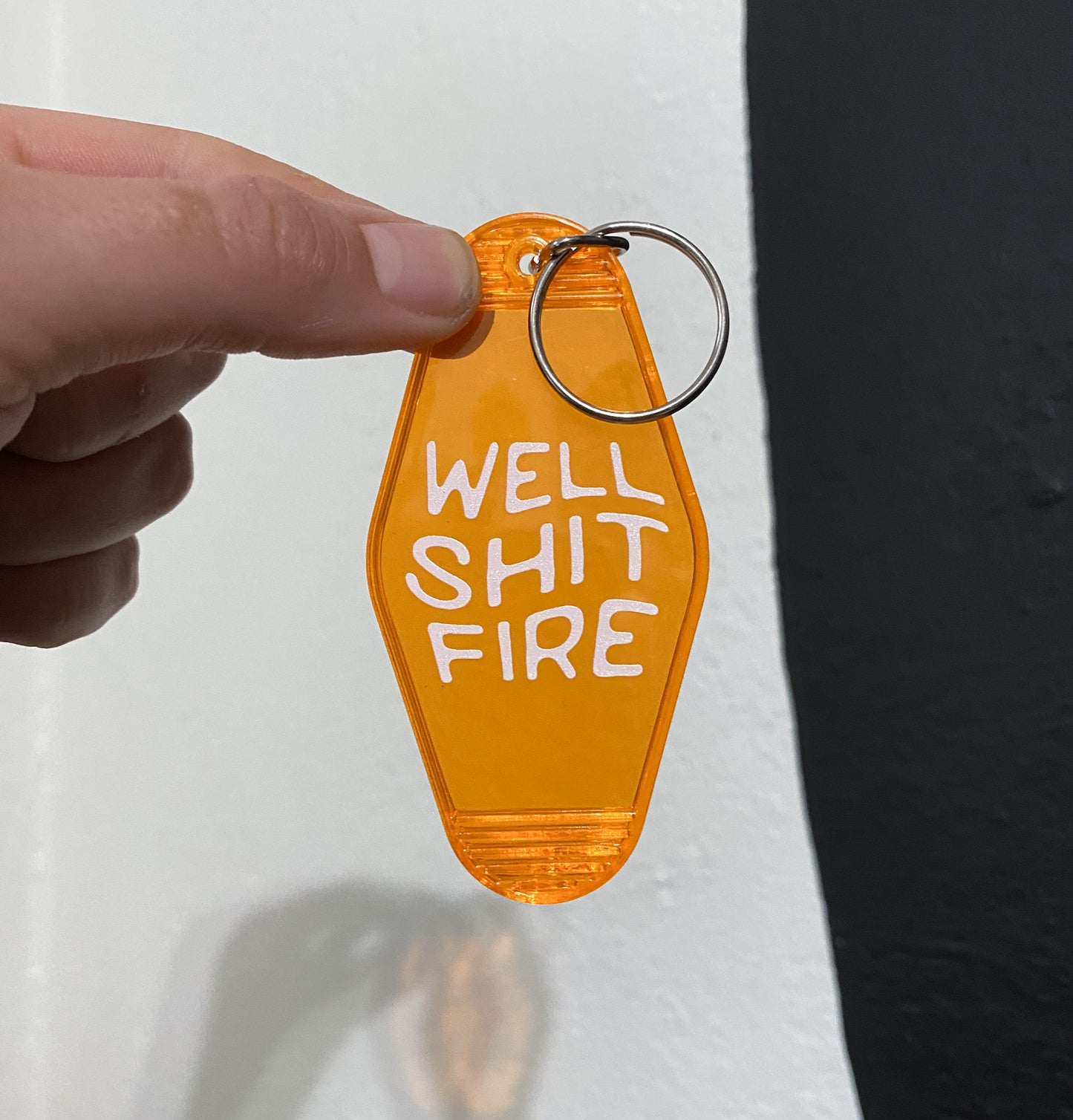 well shit fire // motel keychain