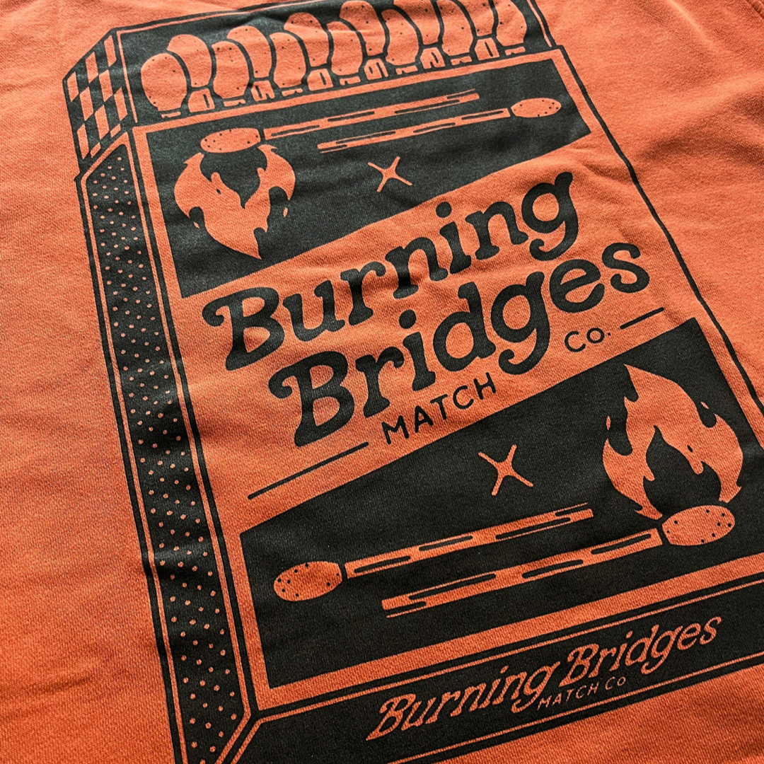 Burning Bridges // heritage crewneck sweatshirt