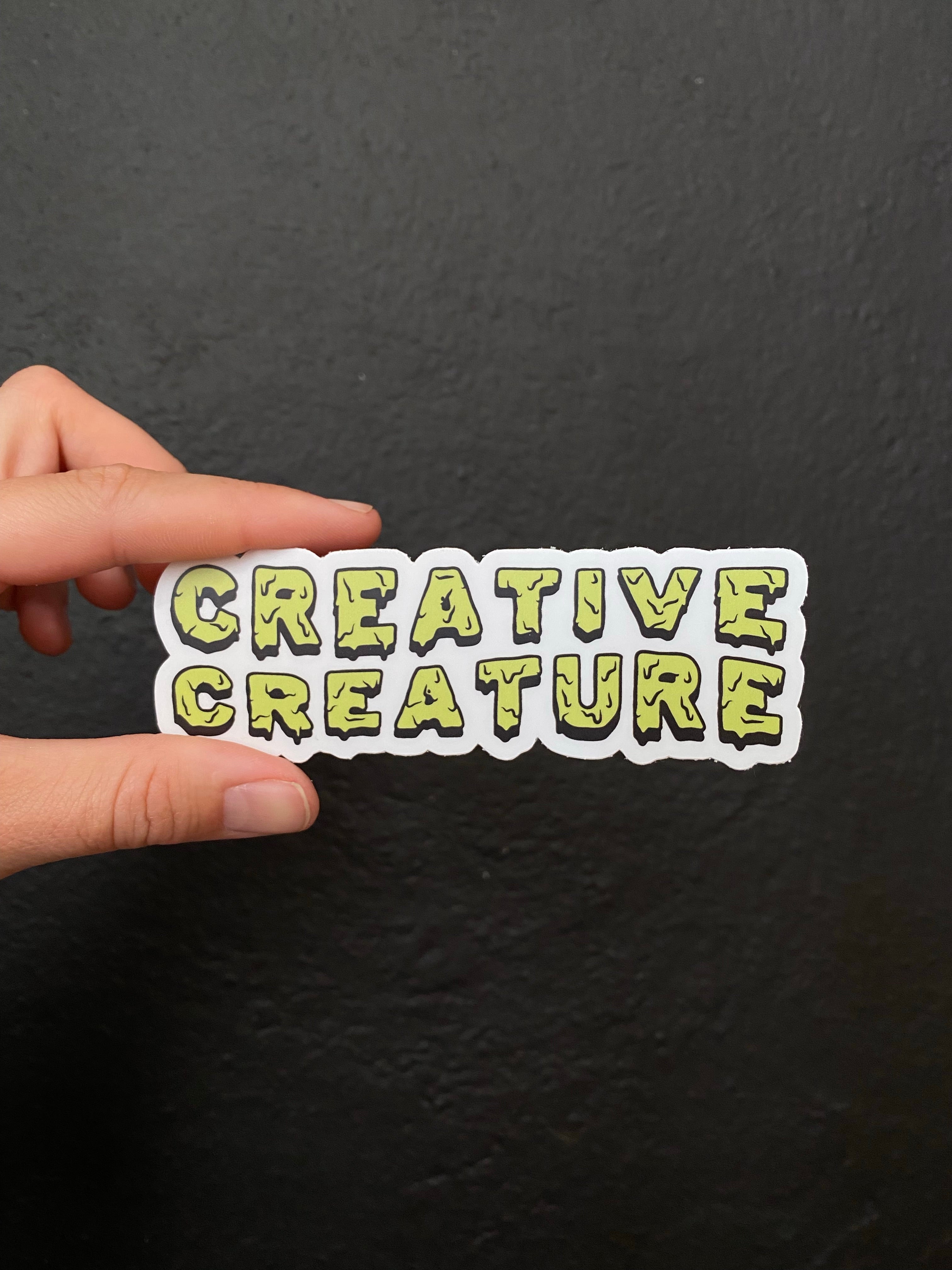 Creature Logo Sticker Creative creature // sticker – Hippie's Daughter