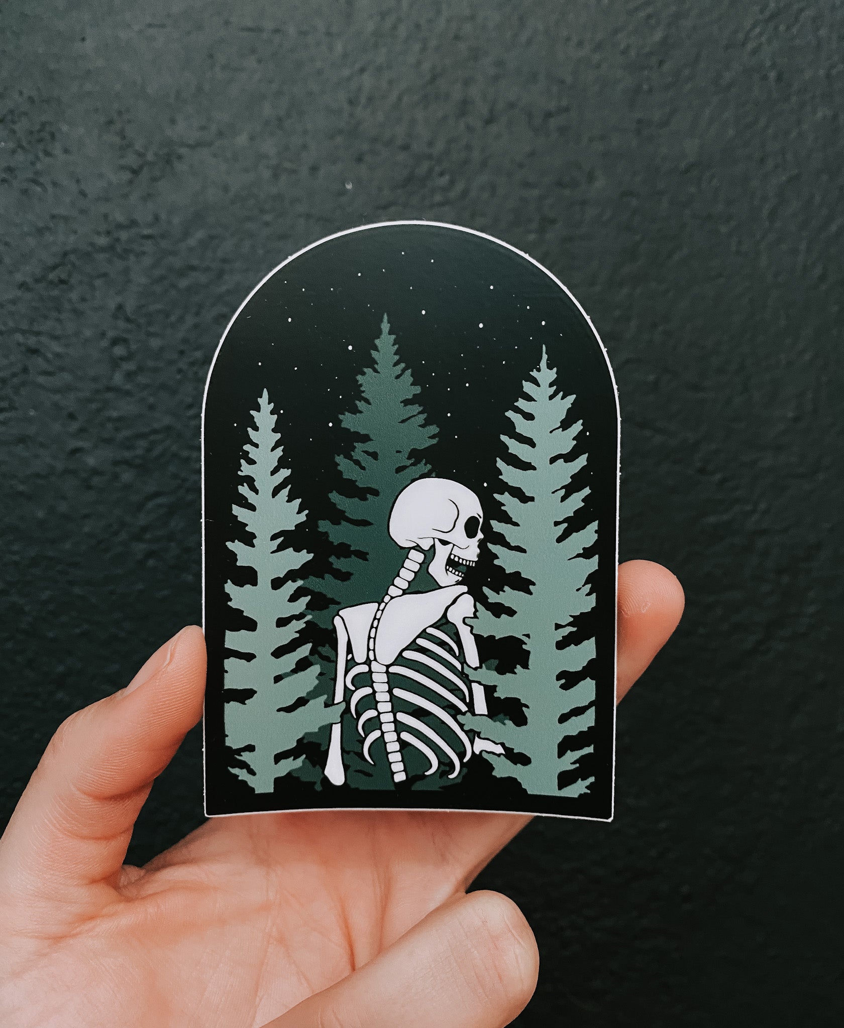 In the pines // sticker