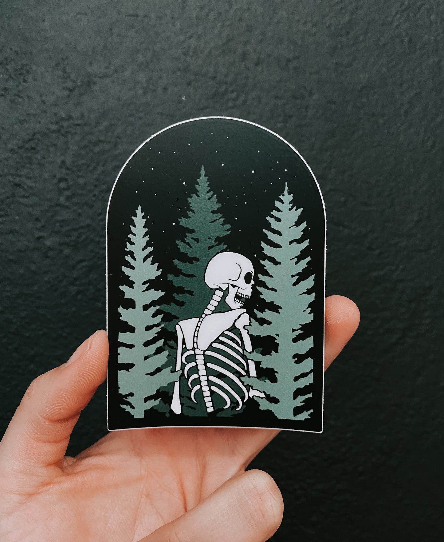 In the pines // sticker