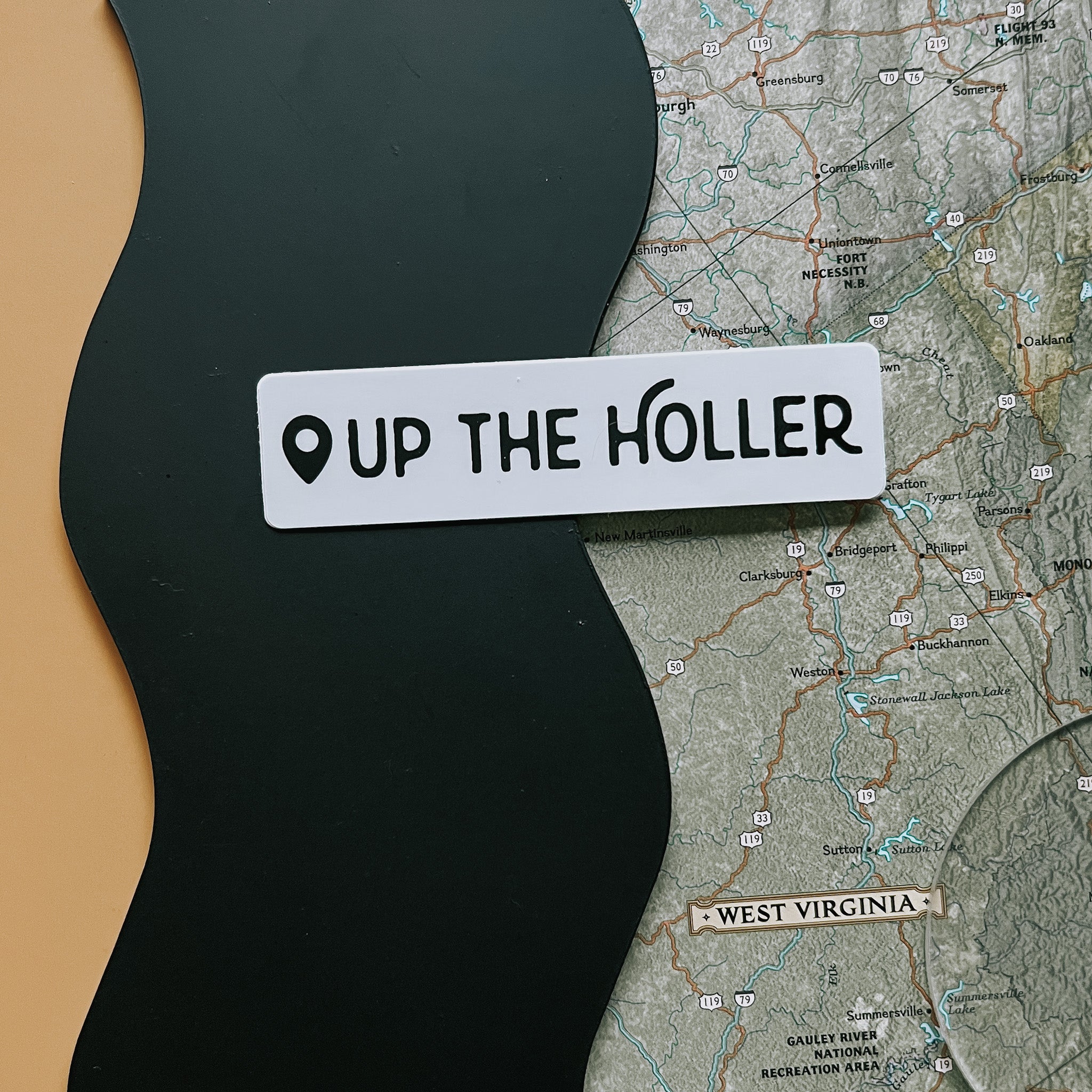outdoor locations // sticker
