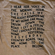 Country Roads // t-shirt