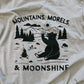 Mountains, morels, & moonshine // t-shirt