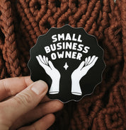 small business badge // sticker